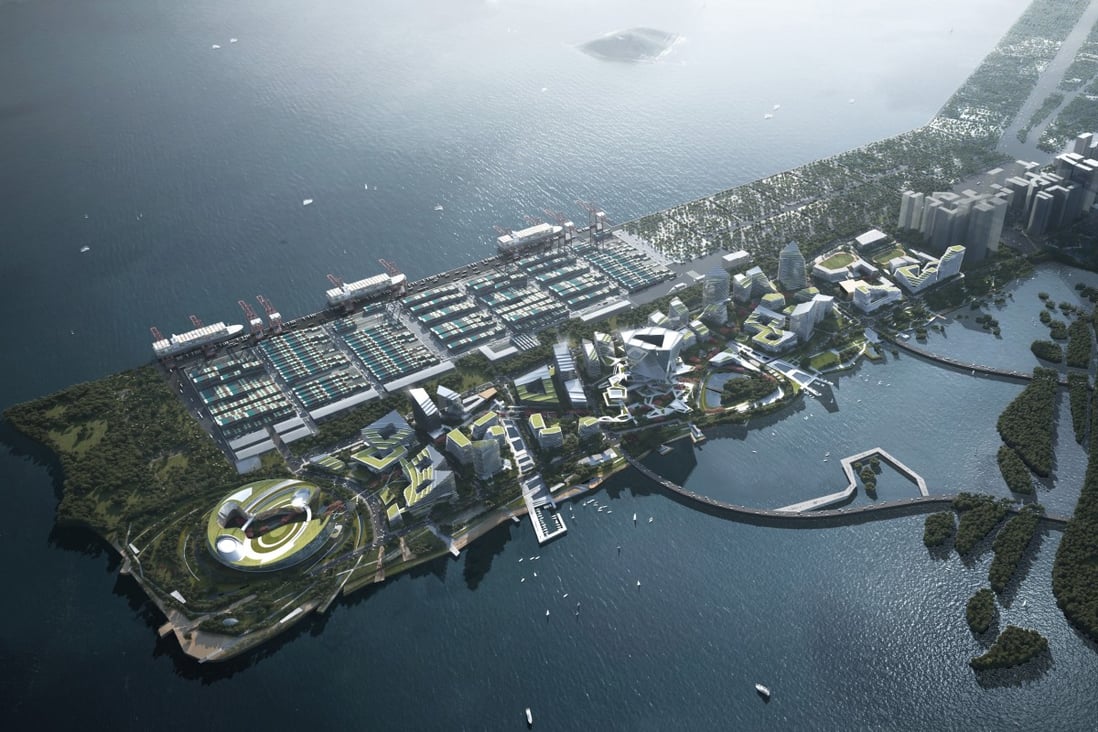 Chinese internet giant Tencent is building a 200 hectare “Net City”, an interconnected space including office buildings, residential and public space, in Shenzhen. Photo: Handout