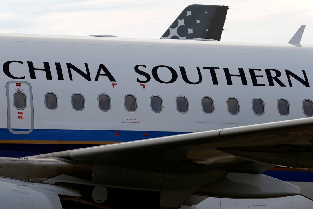 China Southern will not be able to fly one of its routes for four weeks. Photo: Reuters