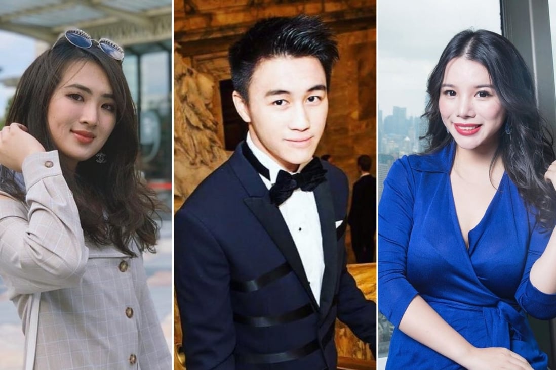 Annabel Yao, Mario Ho and Wendy Yu have been able to study at some of the most exclusive universities in the world. Photos: Instagram
