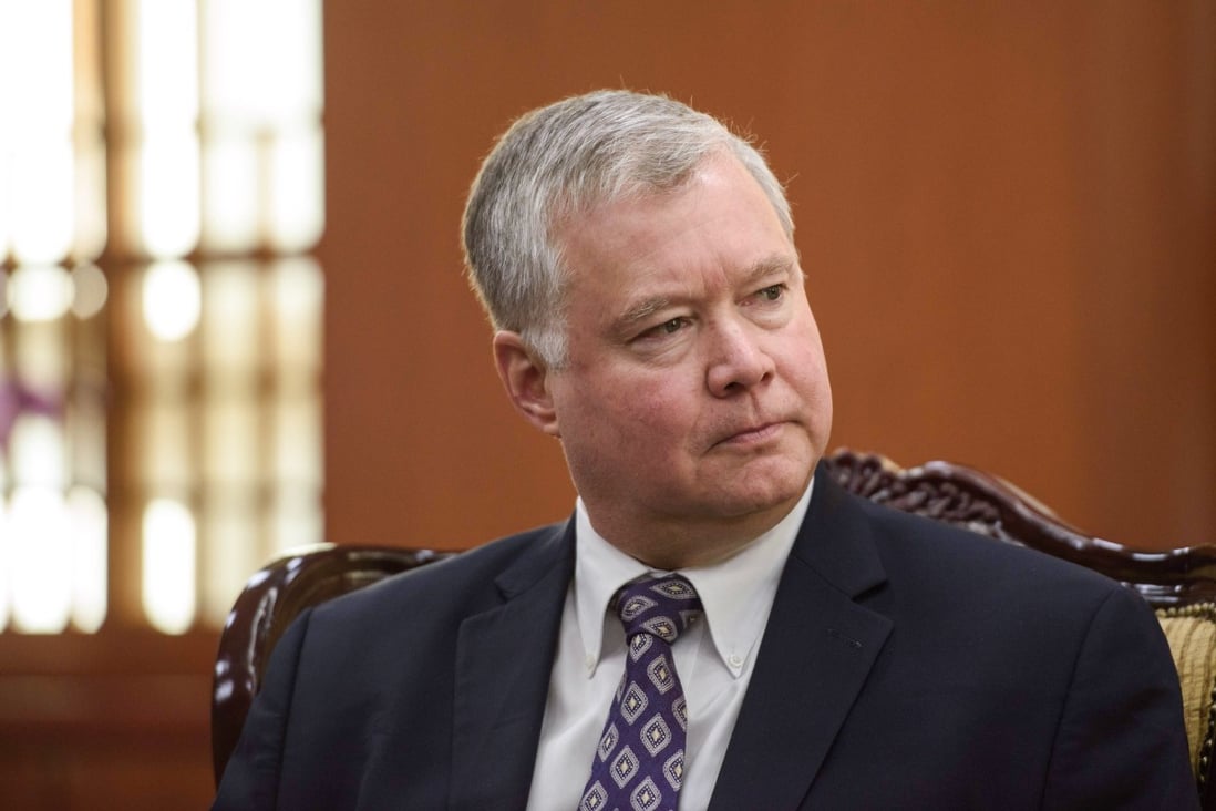 Stephen Biegun, the US special representative for North Korea, will join the talks in Hawaii on Wednesday. Photo: AFP