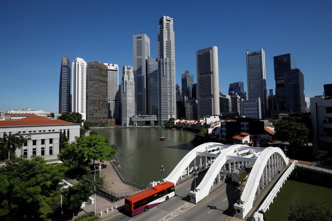 The central business district in Singapore. The city state has released updated campaigning guidelines, as speculation mounts that a general election could be called within weeks. Photo: Reuters
