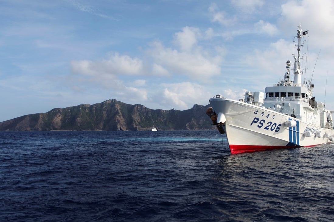 A file picture of a Japan coastguard vessel sailing near the disputed East China Sea islands, called Senkaku in Japan and Diaoyu in China. Photo: Reuters