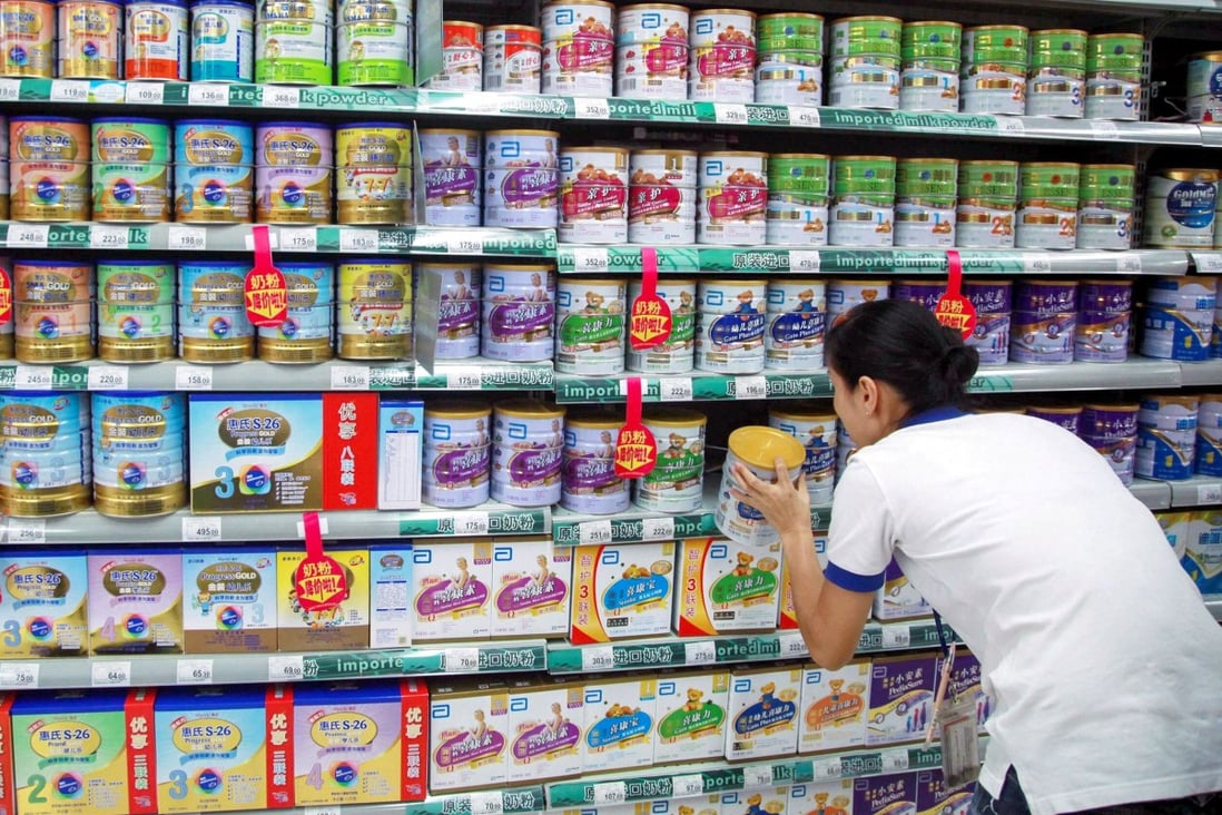 Exports of Australian whey protein milk powder to China tripled in March from February to more than 1,000 tonnes, according to data from the Australian Bureau of Statistics collected by industry group Dairy Australia. Photo: AFP