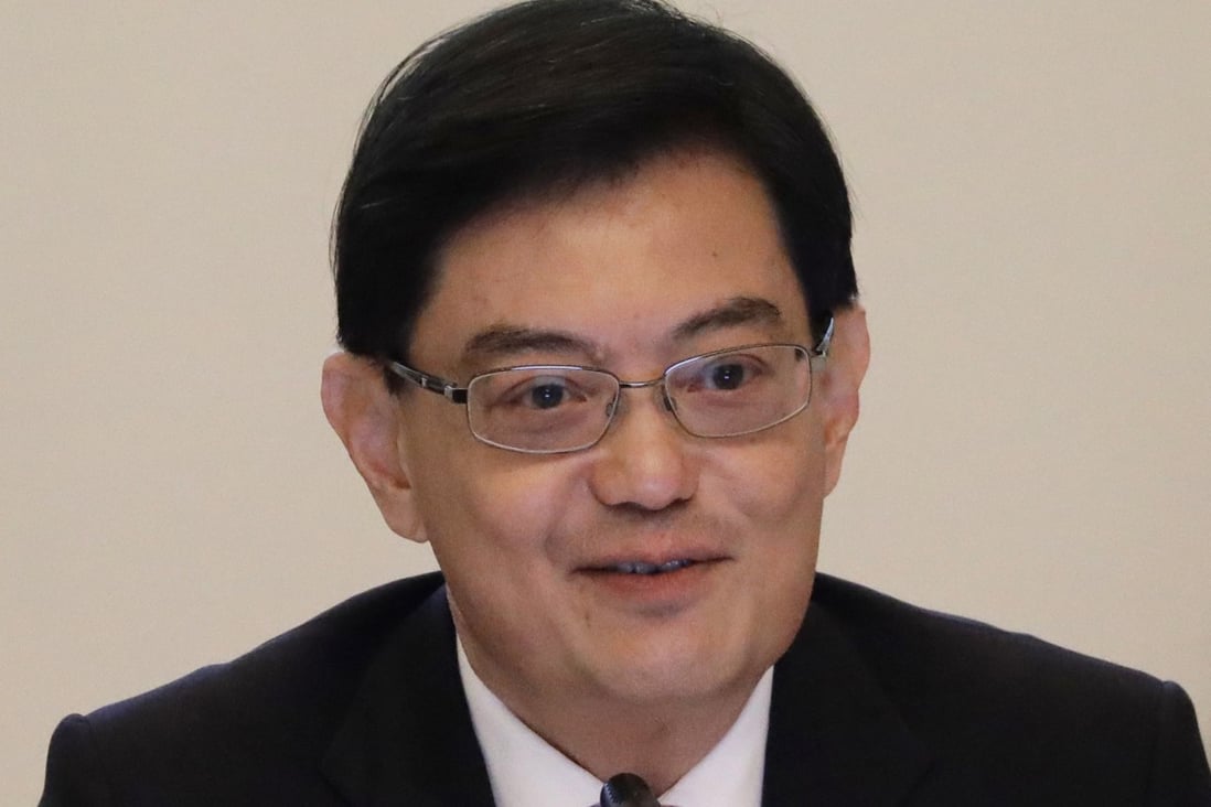 Singapore's Finance Minister Heng Swee Keat, the de facto successor to Prime Minister Lee Hsien Loong, said the government was setting policy for the long term. “Where there are winds of change, we must find new waves of opportunity,” he said. Photo: AP