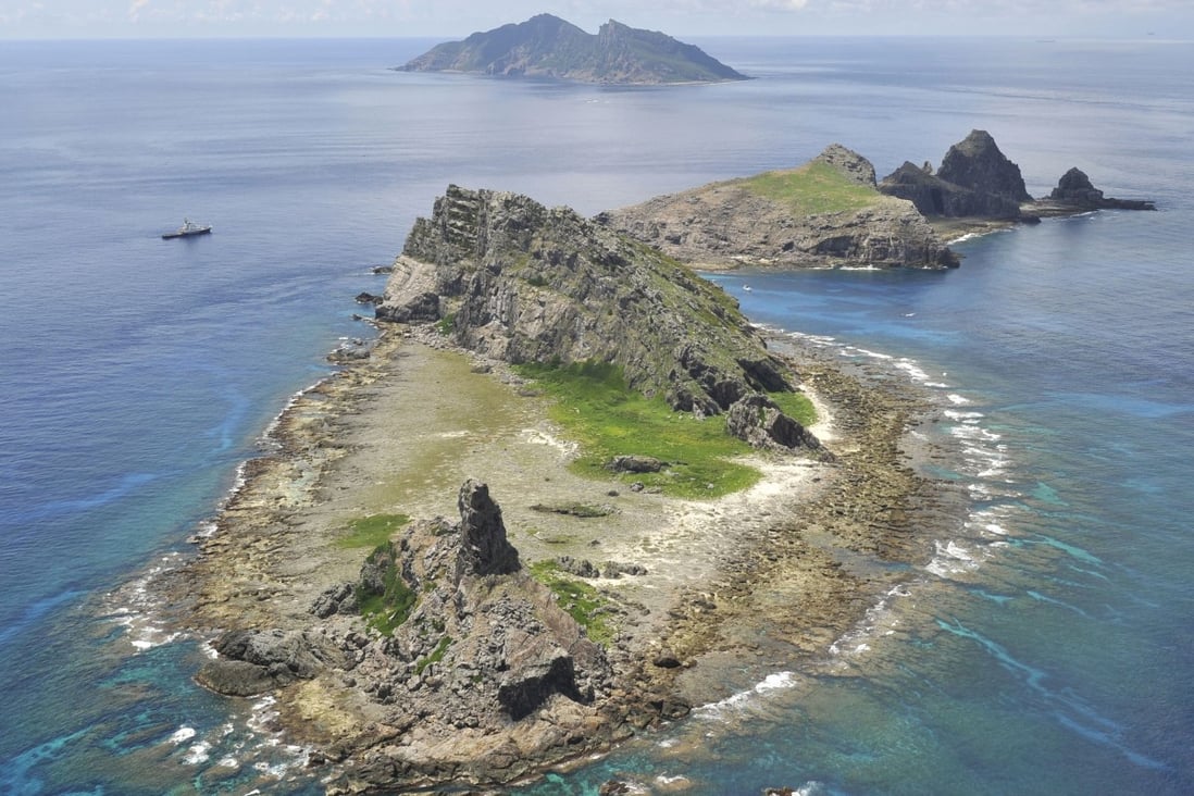 The contested Diaoyu/Senkaku Islands in the East China Sea. Photo: Kyodo