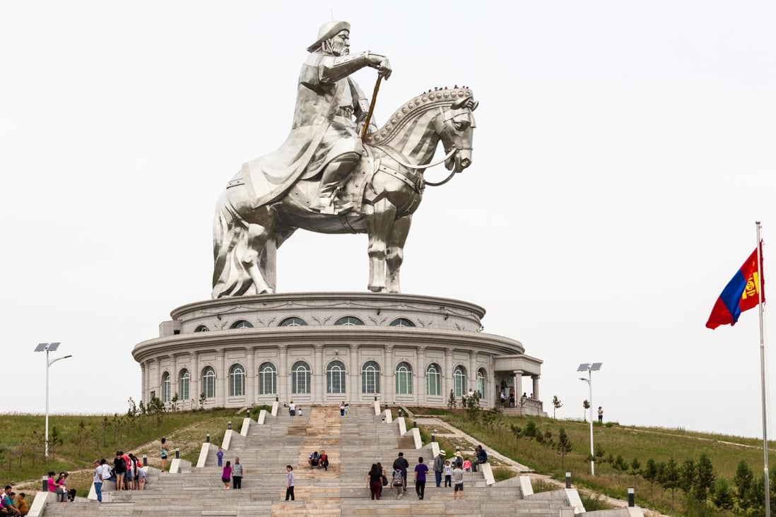 A statue of Genghis Khan in Mongolia. Photo: Shutterstock