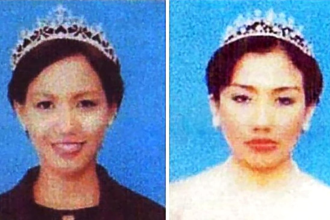 Image of Fathia Reza, 36, and Lamira Roro, 34, who claim they are princesses from the Sunda Empire. Photo: Facebook
