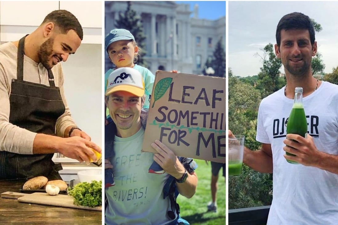 Derrick Morgan, Novak Djokovic and Scott Jurek are all vegan – should you be, too? Photo: Instagram