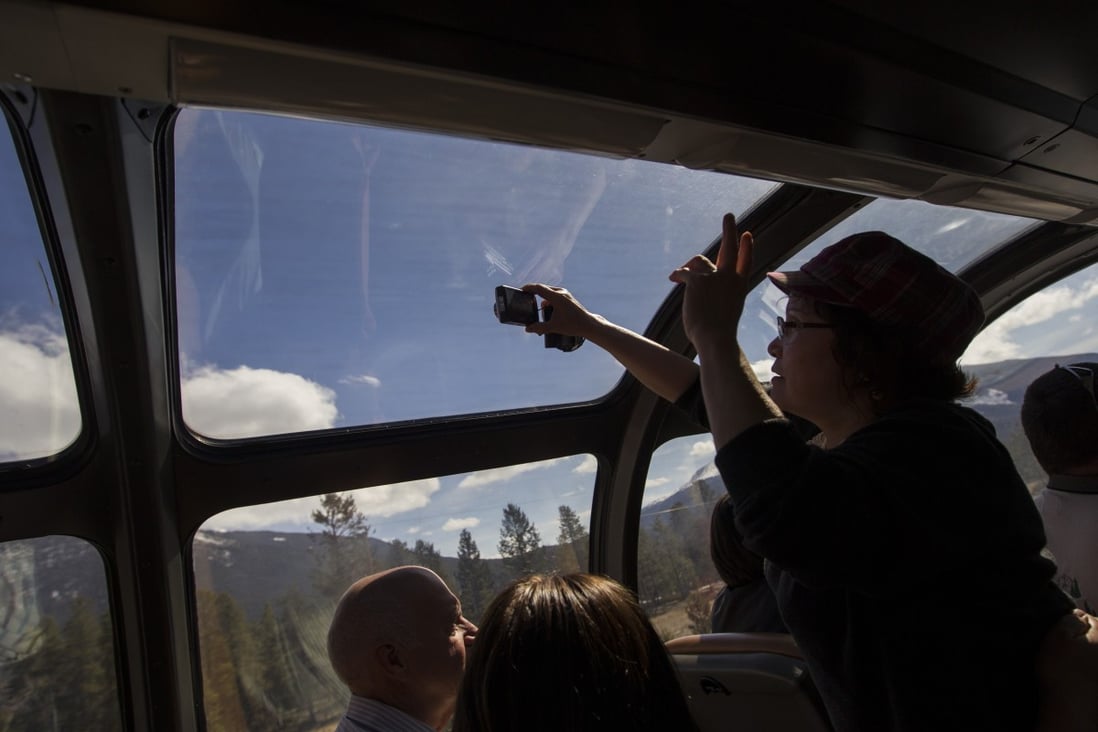 Passengers enjoy Jasper National Park in the Canadian Rockies. Photo: Getty Images