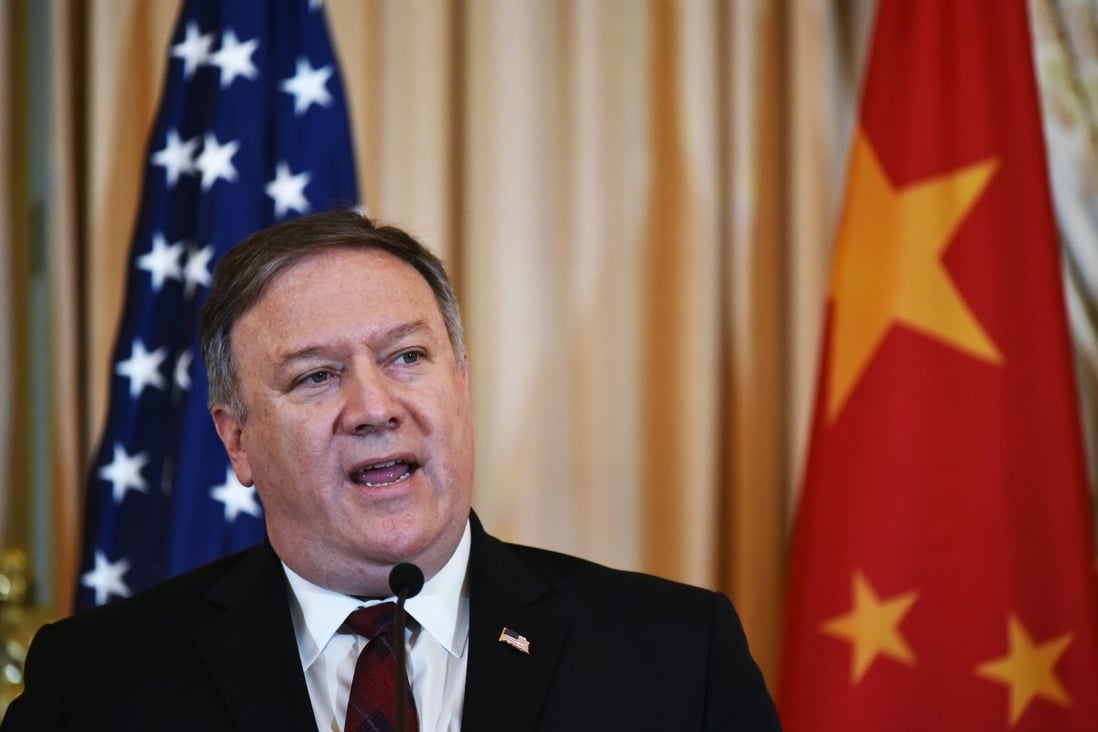 “CEOs should read this notice carefully,” said Secretary of State Mike Pompeo. Photo: AFP