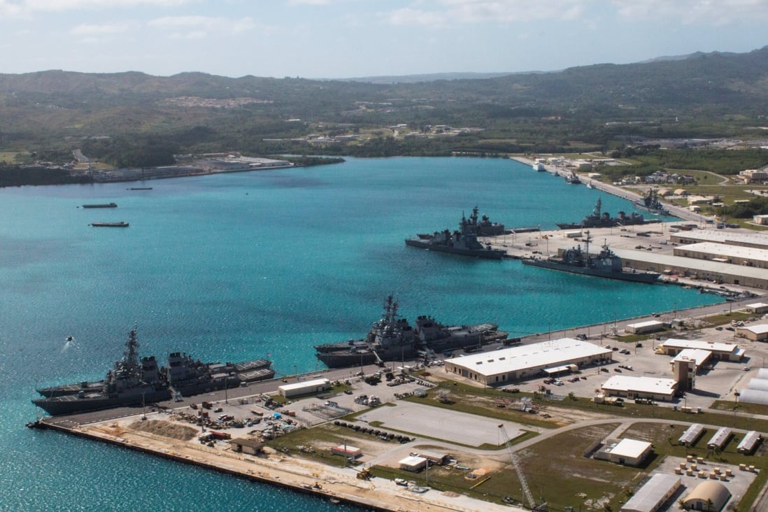 US Naval Base Guam at Apra Harbor, Guam March 5, 2016. Photo: Handout