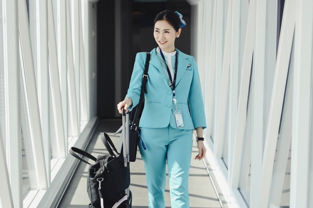 A flight attendant from Bangkok Airways. Photo: Facebook