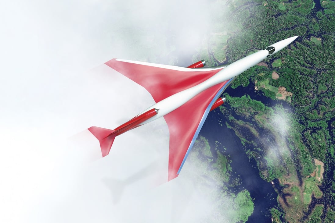 Time is money – and supersonic flight could save hours, such as the Aerion AS2 supersonic business jet. Photo: Aerion