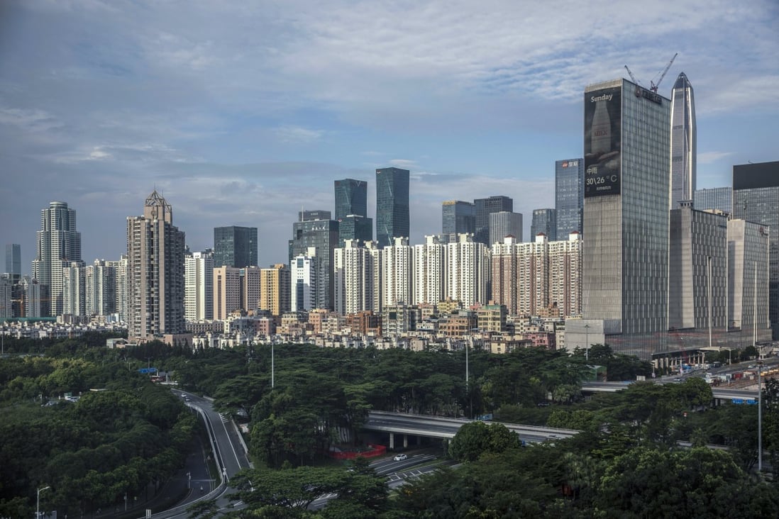 Shenzhen has been one of China’s hottest property markets. But it saw sales plunge during the coronavirus pandemic. Residential sales beat market expectations in June. Photo: Bloomberg