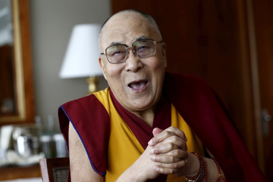 Tibetan spiritual leader the Dalai Lama talks with journalists in Geneva, Switzerland March 11, 2016. File photo: Reuters