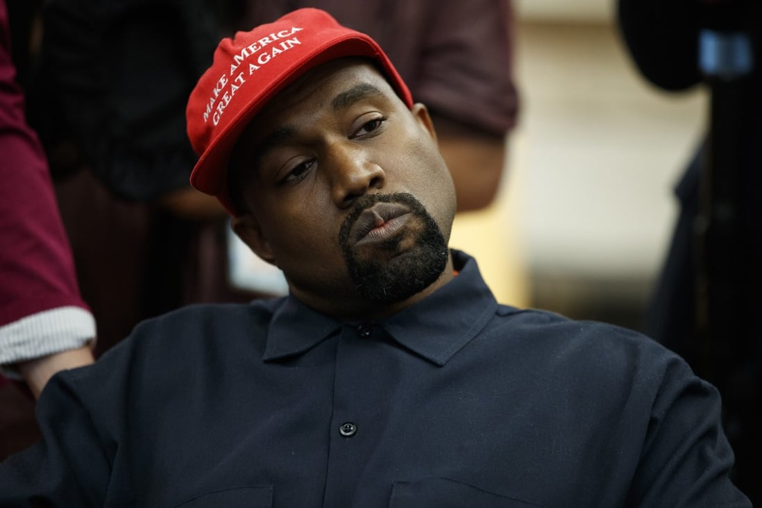 Rapper Kanye West has publicly supported Donald Trump. File photo: AP