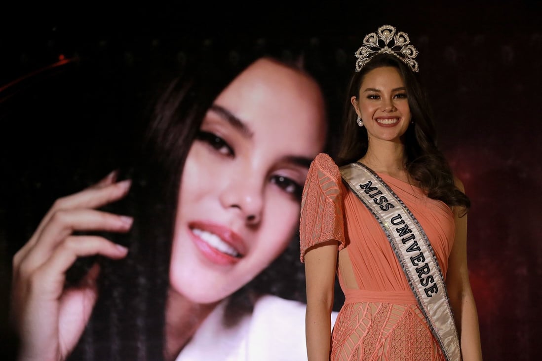 Miss Universe 2018 Catriona Gray has voiced opposition to the Anti-Terrorism Law. Photo: Xinhua