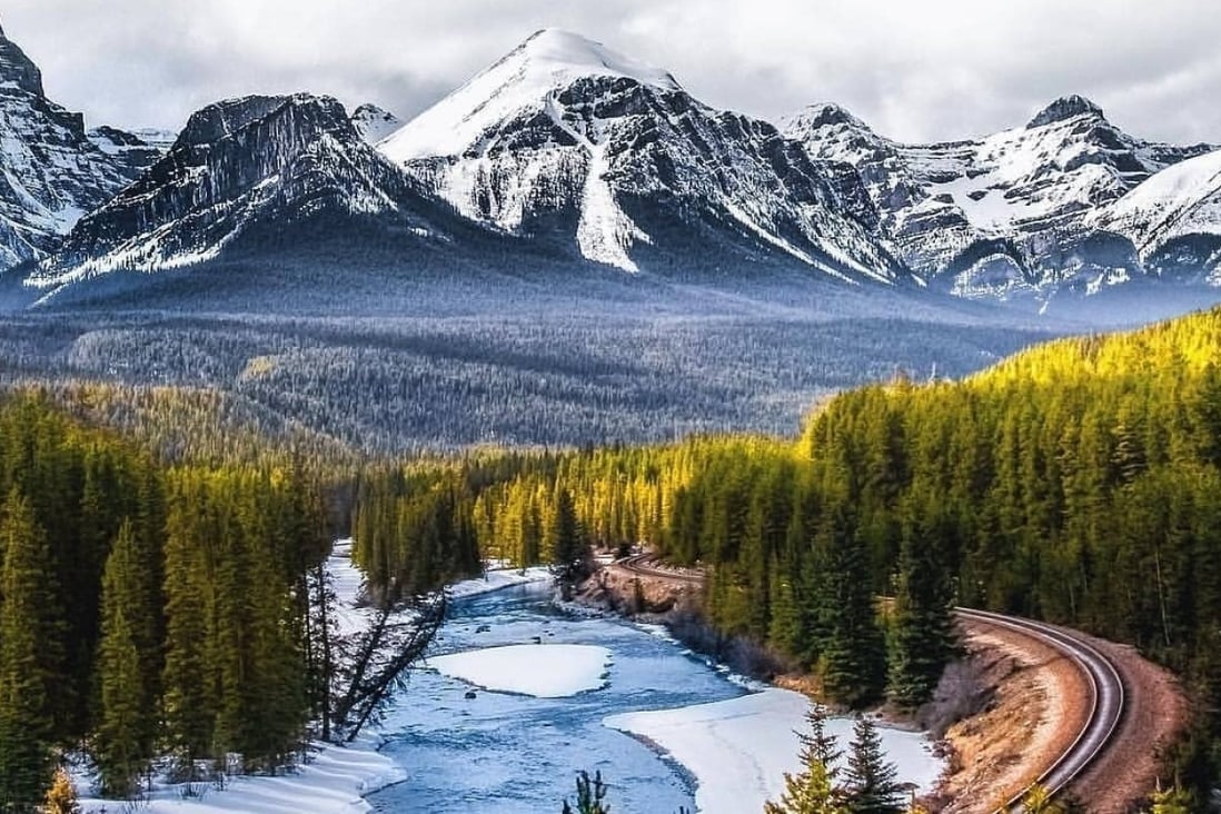 Banff National Park is Canada’s oldest national park. Photo: @visit.banff