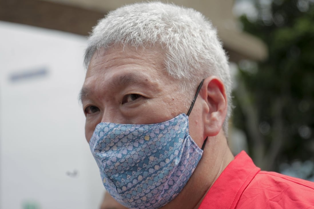 Lee Hsien Yang, the brother of Singapore's Prime Minister Lee Hsien Loong and member of the opposition Progress Singapore Party, said there is an ‘undercurrent of real anger and frustration’ and he hopes it is enough to make Singaporeans vote fearlessly. Photo: EPA-EFE
