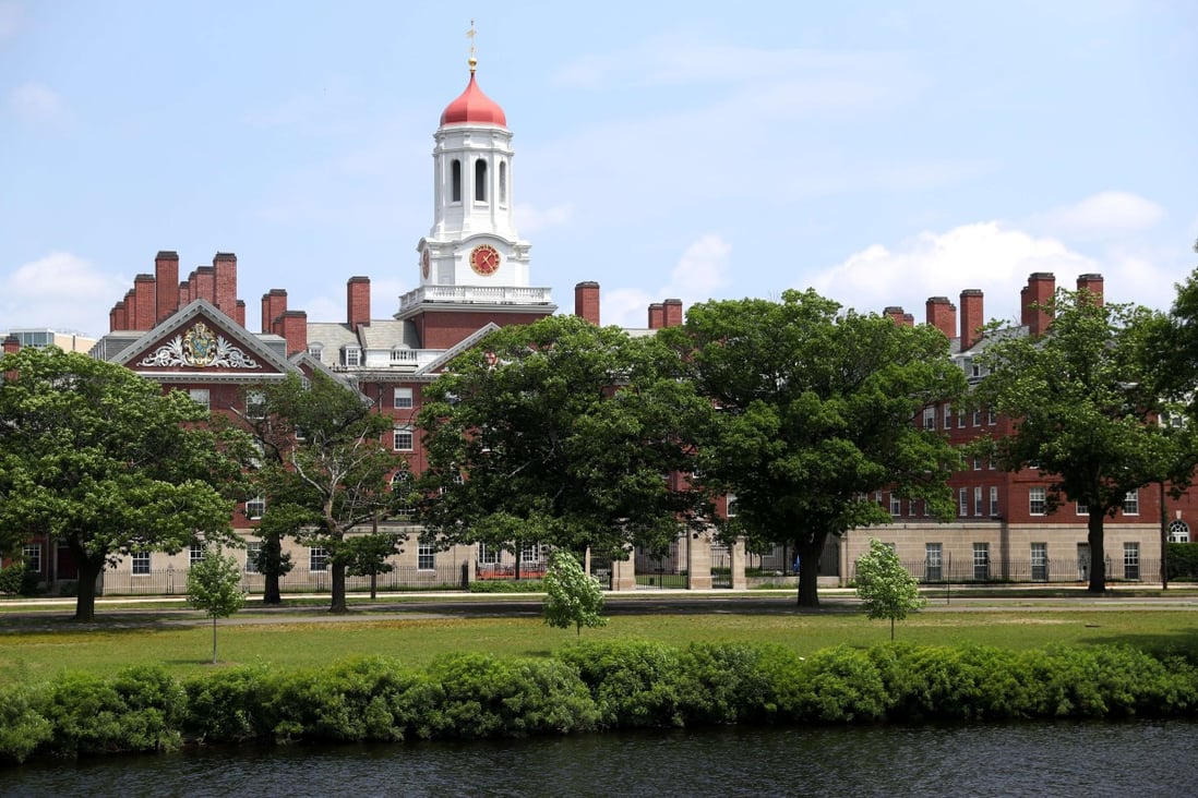 Harvard and the Massachusetts Institute of Technology have sued the Trump administration for its decision to strip international college students of their visas if all of their courses are held online. Pictured, the Harvard campus in Cambridge, Massachusetts. Photo: Getty Images/AFP