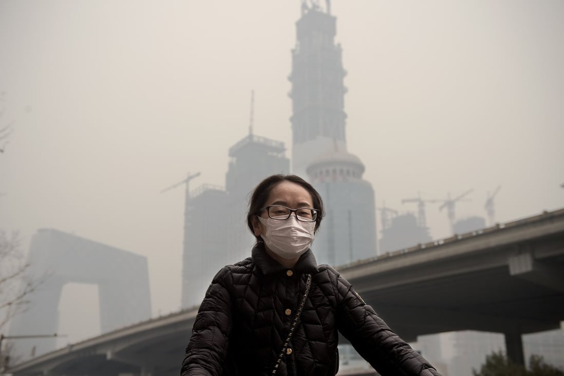 Beijing has improved its air pollution but fears remain that plans to boost the post-Covid economy may be a retrograde step for the environment. Photo: AFP
