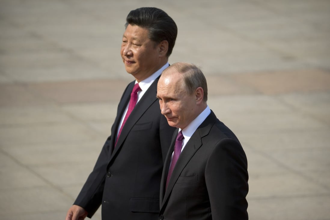 Vladimir Putin and Xi Jinping have overseen an increasingly close relationship between the two countries. Photo: AP