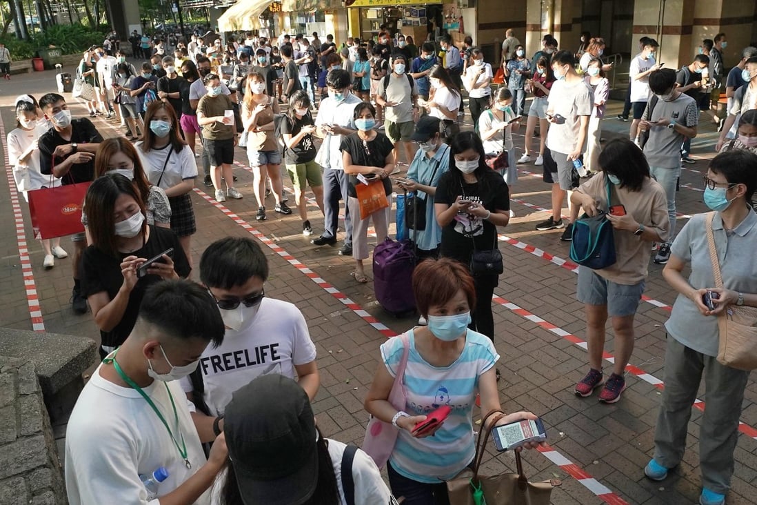 Hundreds of thousands of Hongkongers took part in weekend voting for the opposition primary, the organisers of which have been lambasted by Beijing. Photo: Felix Wong