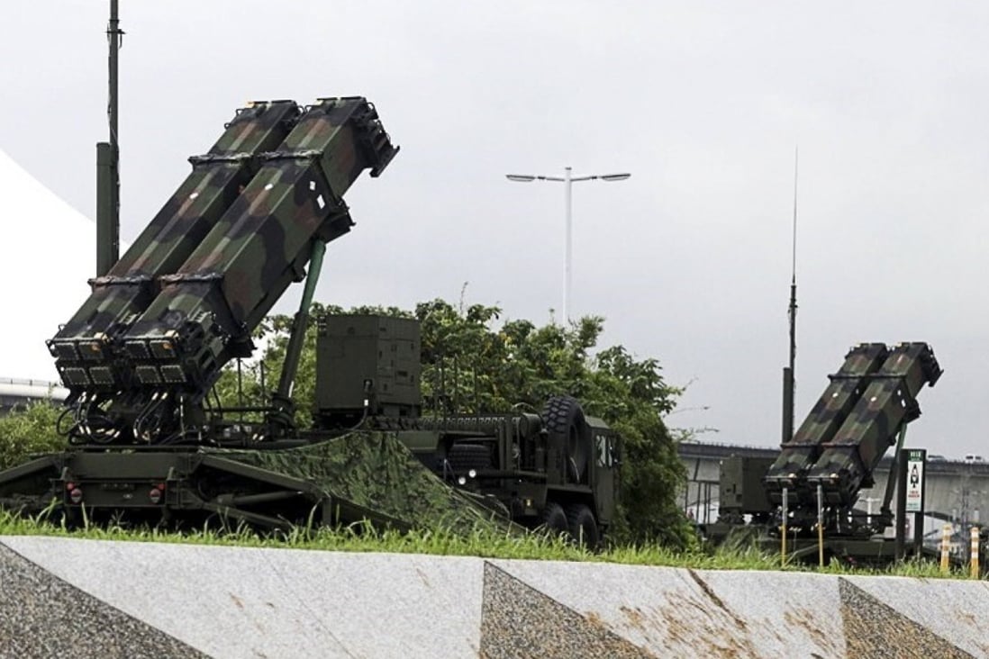 Taiwan’s US$620 million deal with the US will allow it to extend the operational life of its Patriot Advanced Capability-3 missiles. Photo: CNA