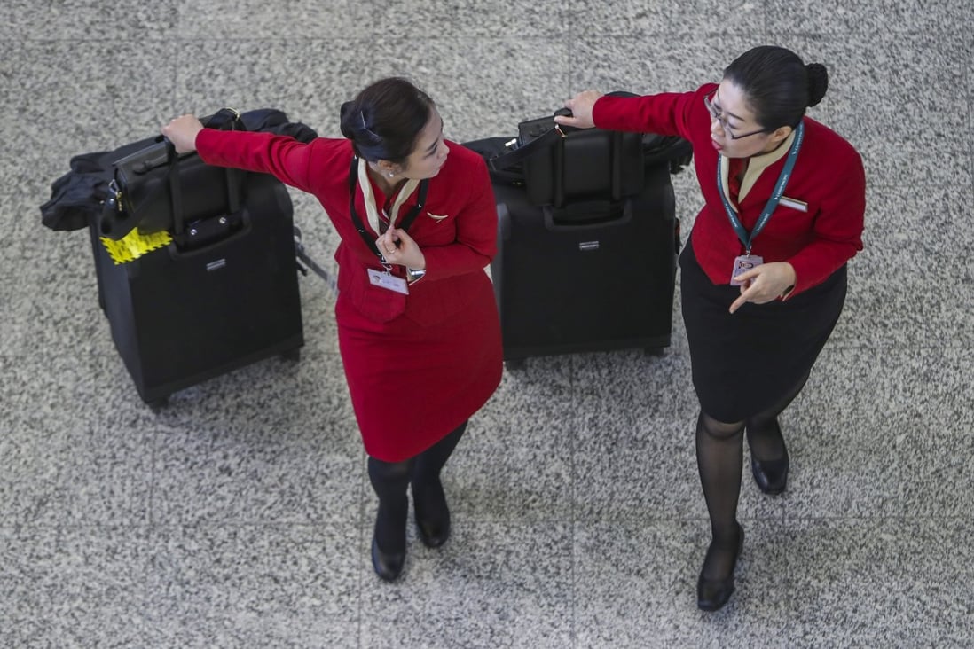 Thousands of Cathay jobs are being protected under the government’s wage subsidy scheme. Photo: Winson Wong