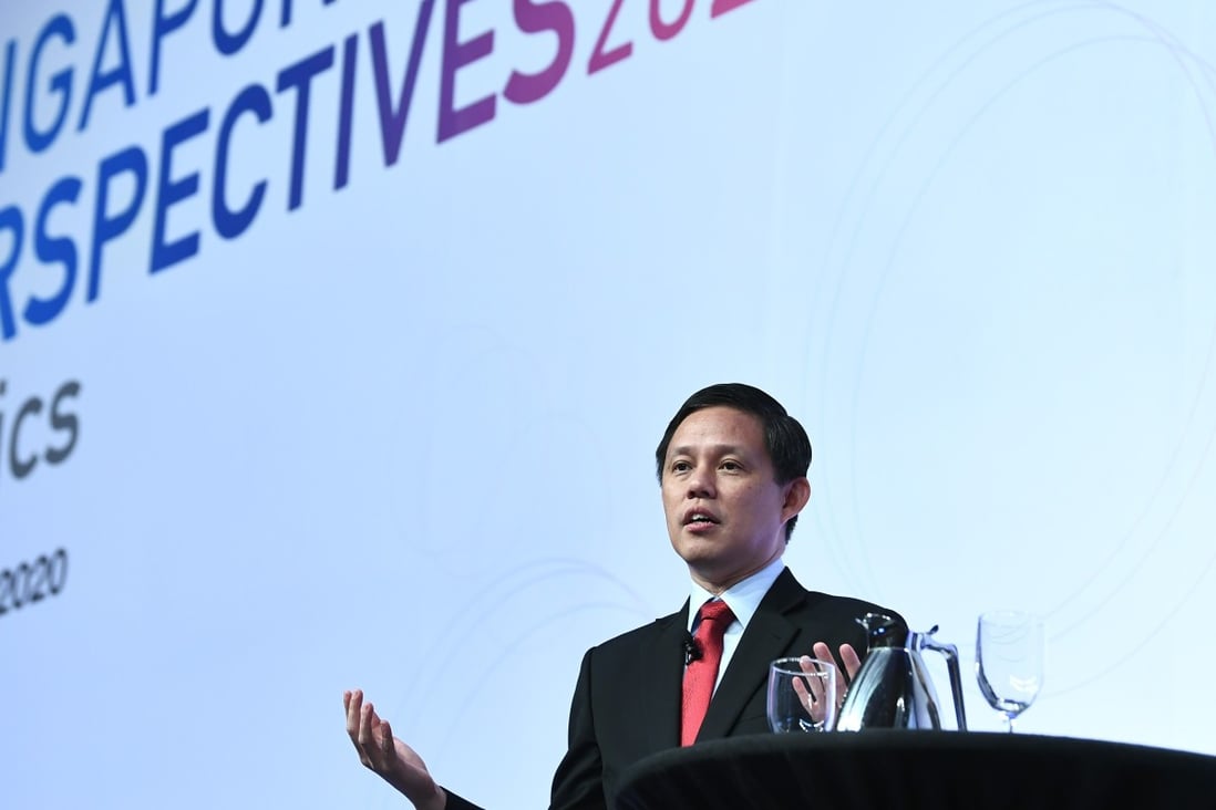 Singapore’s Trade and Industry Minister Chan Chun Sing. Photo: Handout