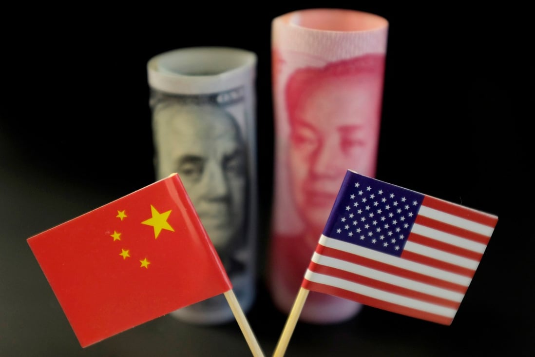 The most recent figures from the SWIFT system showed that the Chinese currency accounted for just 1.66 per cent of international payment transactions in April versus 43 per cent for the US dollar. Photo: Reuters