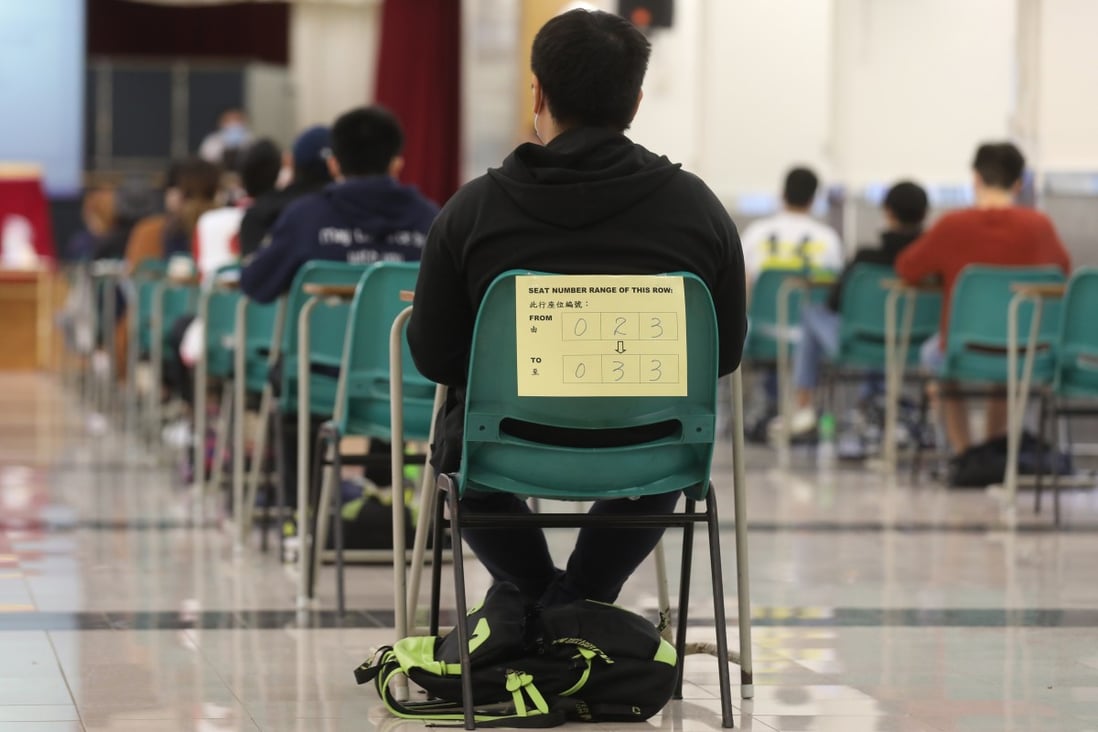 Secondary school students in Hong Kong took Diploma of Secondary Education (DSE) exams amid the turbulence of 2019/20. Photo: Winson Wong