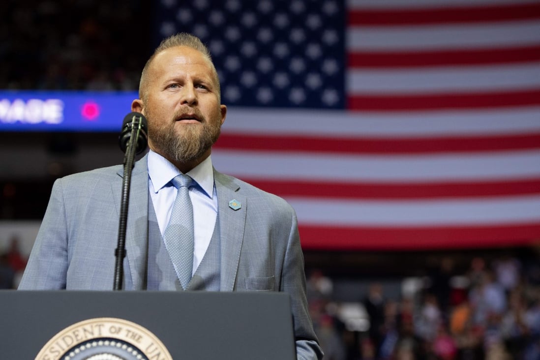 Brad Parscale has been replaced as campaign manager for US President Donald Trump's 2020 re-election bid, after a slide in opinion polls. Photo: AFP