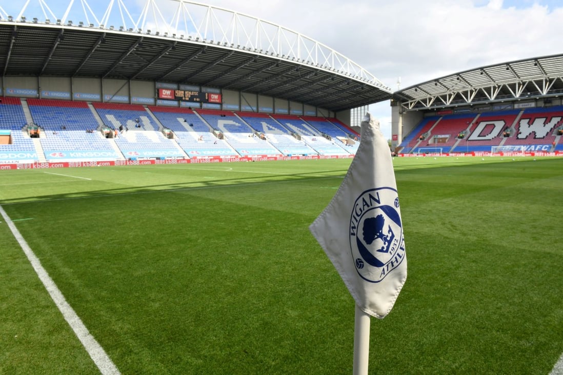 A view of Wigan Athletic’s DW Stadium. Photo: Action Images/Paul Burrows