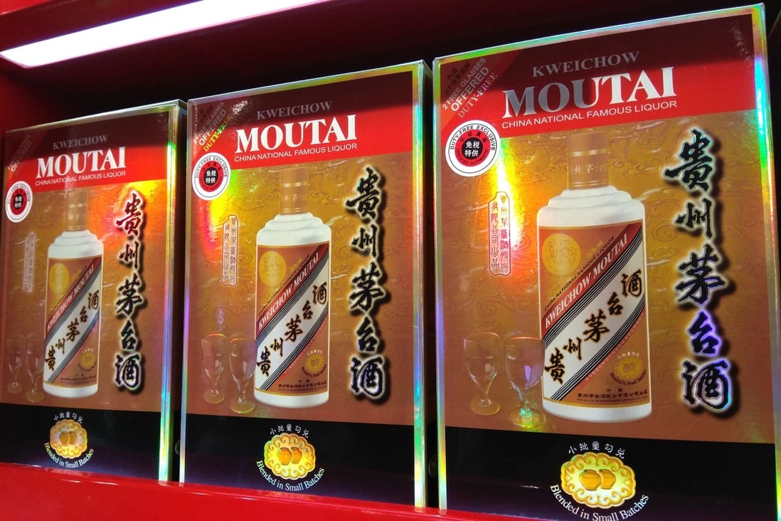 Shares of Chinese liquor maker Kweichow Moutai rallied on Friday after plunging a day earlier. Photo: Shutterstock Images