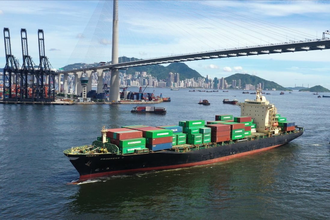 Hong Kong exports to the US had already dropped 22.3 per cent by volume over the first five months of this year. Photo: Winson Wong