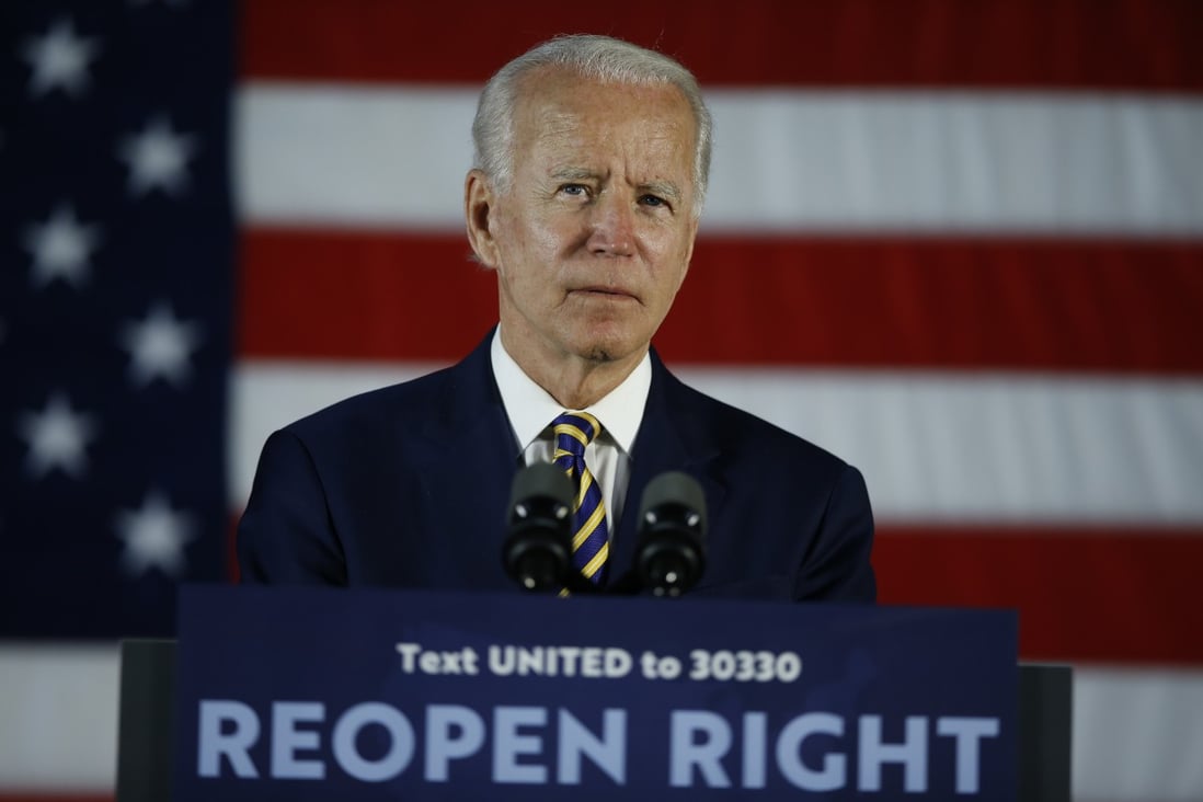 Democratic presidential candidate, former vice-president Joe Biden. Photo: AP Photo