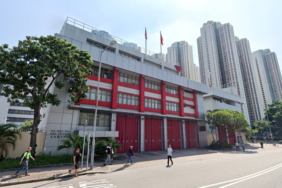 The Tin Shui Wai Fire Station in northern Hong Kong. Photo: Handout