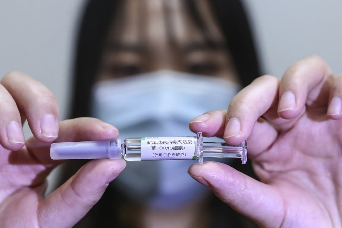 Two vaccine trials – one by a Chinese team and the other out of Oxford in Britain – have produced an immune response in trial patients. Photo: Xinhua