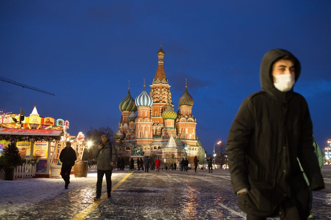 Russia has the fourth highest number of cases. Photo: Bloomberg