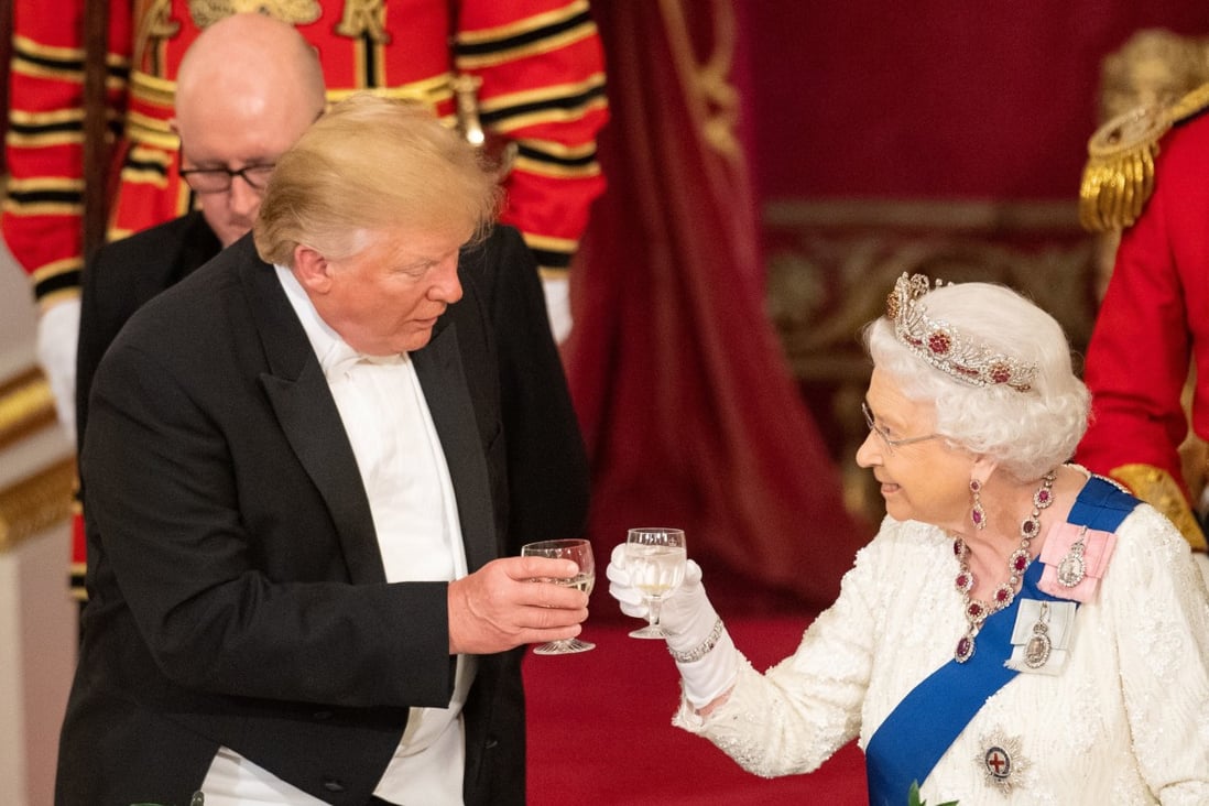 State occasions allow Queen Elizabeth to dust off pieces from the royal jewellery collection – and some observers say are chosen for symbolic reasons. Photo: Reuters