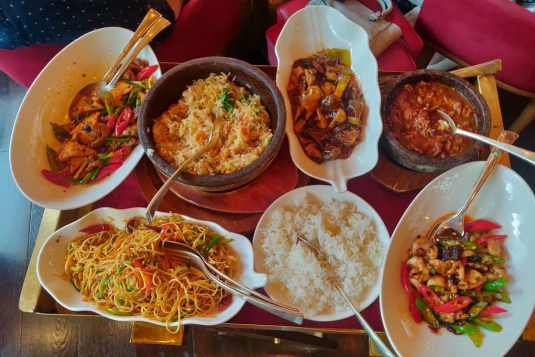 Indian-Chinese food at the award-winning Shang Palace at the Shangri-La Hotel in New Delhi. Photo: Divyang Saxena
