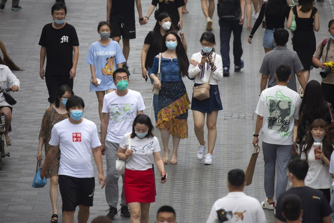 The D614G strain of the coronavirus is rarely found in China. Photo: AP