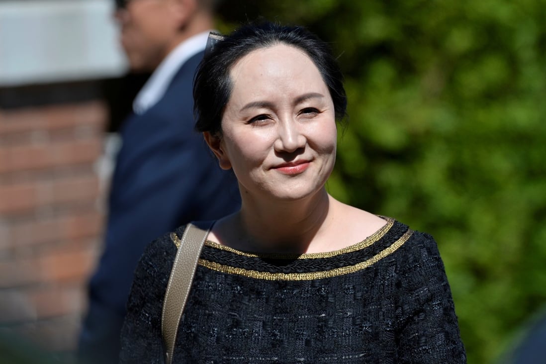 Huawei Technologies Chief Financial Officer Meng Wanzhou leaves her home to attend a court hearing in Vancouver, British Columbia, Canada on May 27. Photo: Reuters