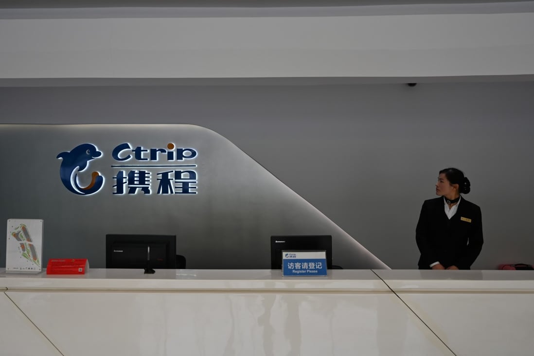 Ctrip, China’s largest online travel firm, has a current market value of US$16.5 billion. Photo: AFP