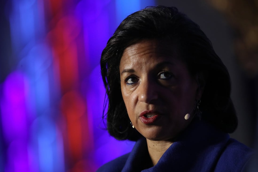 Privately, some in California Senator Kamala Harris’ world have indicated that Susan Rice (pictured) could be Harris’ most formidable rival for the vice-presidential slot. File photo: AFP