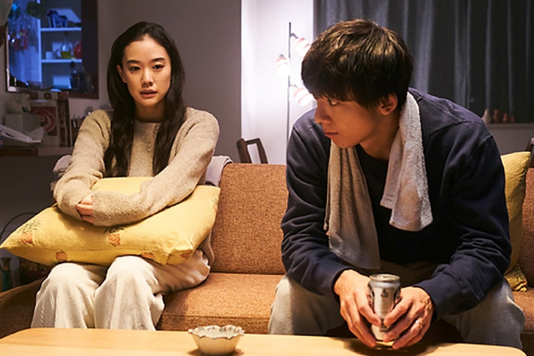 Issey Takahashi (right) and Yu Aoi star in Romance Doll on Netflix, directed by Yuki Tanada.