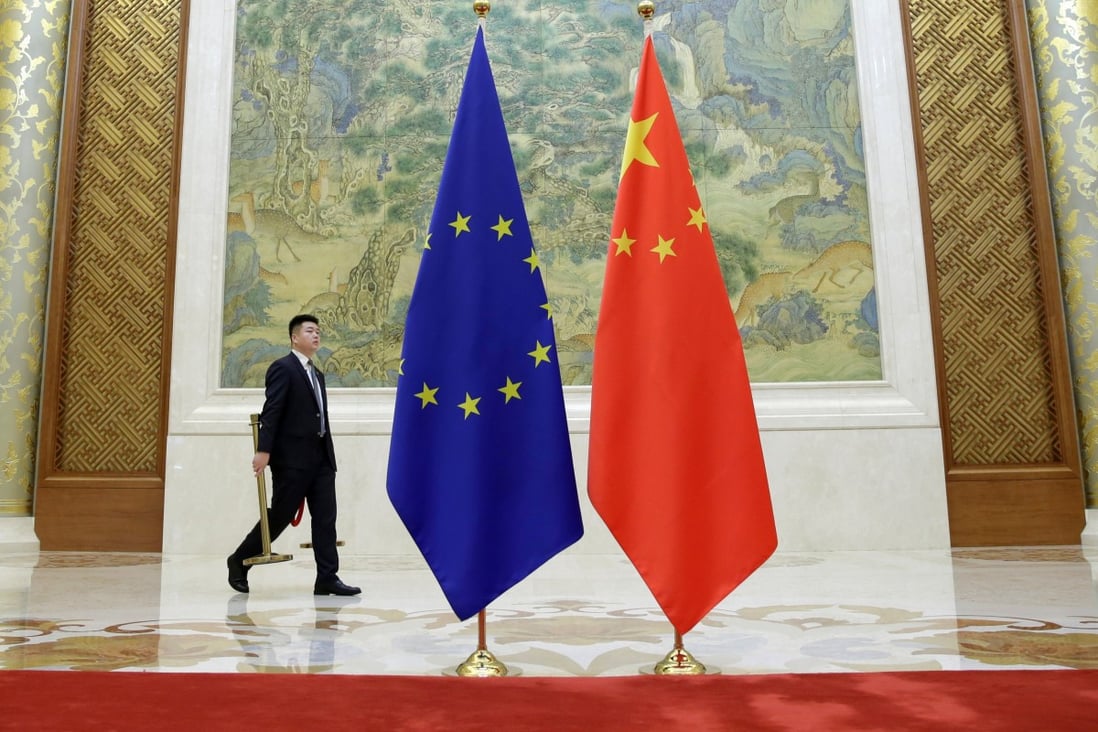 Beijing and Brussels are negotiating on a landmark investment deal, but progress has been slow. Photo: Reuters