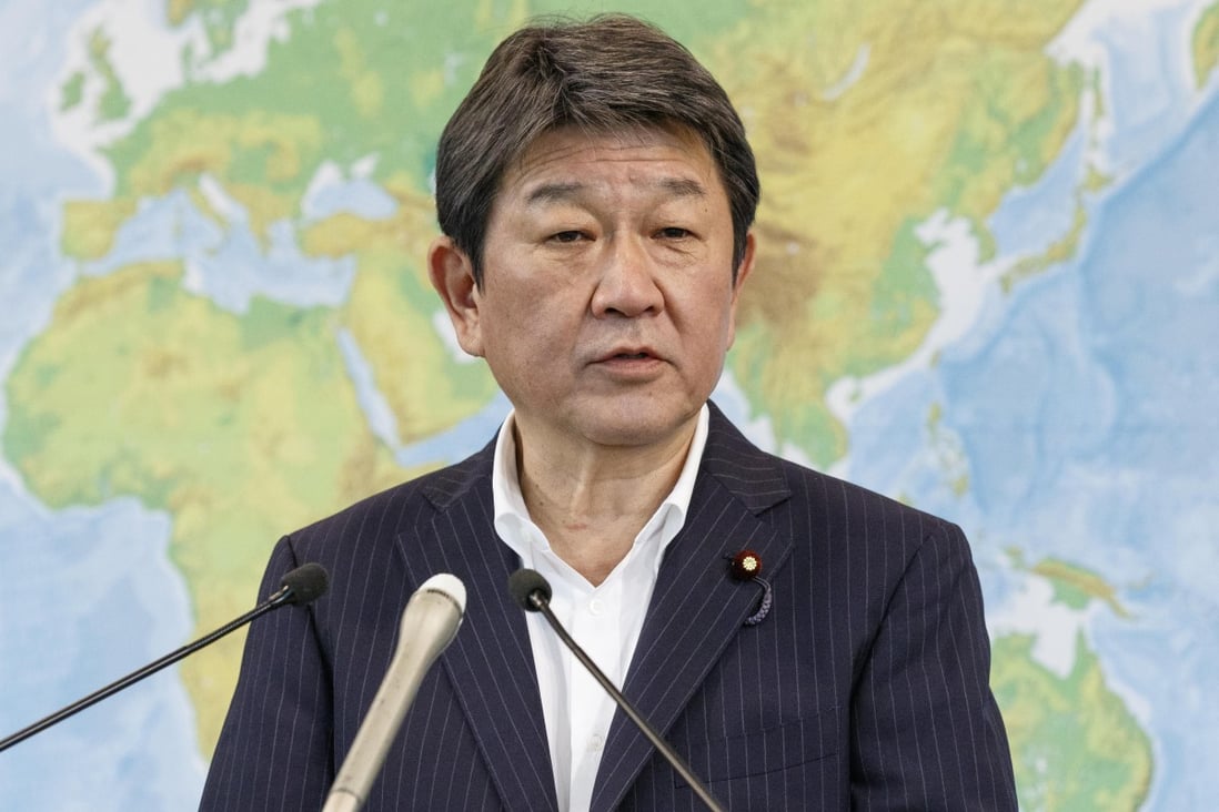 Japanese Foreign Minister Toshimitsu Motegi. Photo: dpa