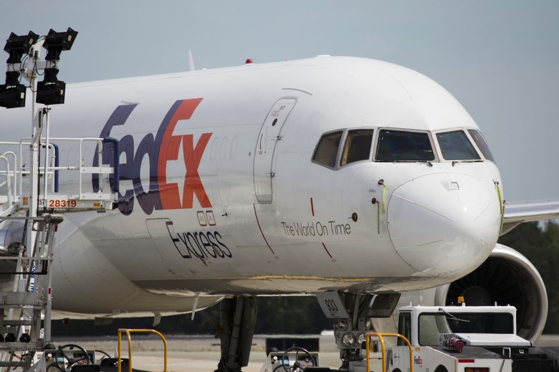 The association representing FedEx aircrew wants the company to suspend flights to Hong Kong over its Covid-19 testing procedures. Photo: AP